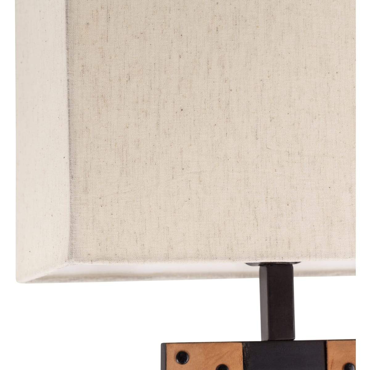 Surya Kaison KAO-001 Modern Table Lamp -Oil Rubbed Base With Copper Accents - Fifth and Modern