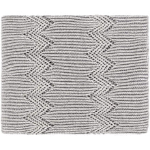 Surya Kiersten KET-1001  Transitional Knitted Cotton Throw Blanket - Fifth and Modern