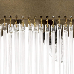 Surya Layne LAE-002 Modern Chandelier -Antique Brass - Fifth and Modern