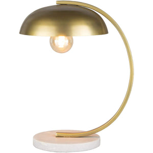 Surya Lancer LCR-001 Modern Table Lamp -Gold Powder Coated Body - Fifth and Modern