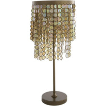 Surya Langston LGT-001 Modern Table Lamp -Antique Brass & Iridescent Acrylic - Fifth and Modern