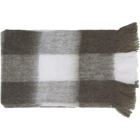 Surya Lanose LSE-1001  Transitional Woven  Throw Blanket - Fifth and Modern