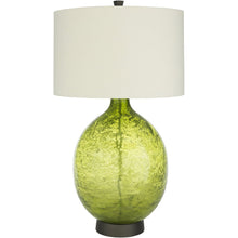 Surya Lulu LUL-002 Updated Traditional Table Lamp -Hand Painted Glass Body - Fifth and Modern