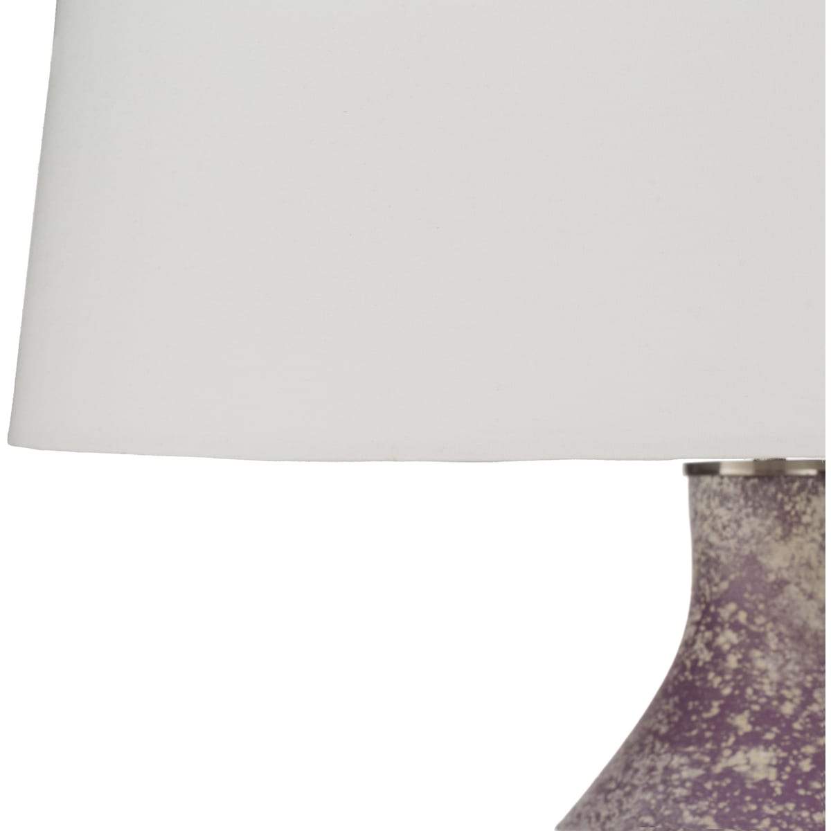 Surya Meadowside MDE-002 Transitional Table Lamp -Purple Frosted Glass - Fifth and Modern