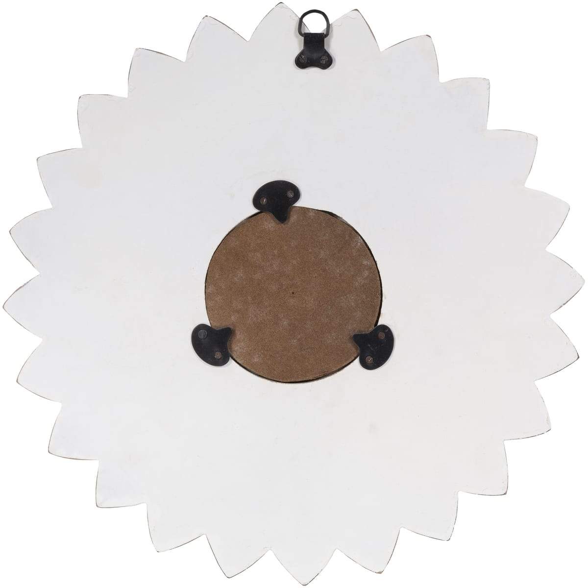 Surya Maneka MEK-001 Round Traditional Mirror -Antiqued - Fifth and Modern