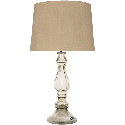 Surya Newman NMN-002 Traditional Table Lamp -Translucent Khaki - Fifth and Modern