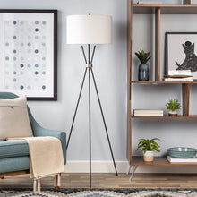 Surya Nathan NTN-004 Modern Floor Lamp -Gray - Fifth and Modern