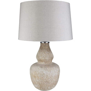 Surya Orlando ODO-001 Updated Traditional Table Lamp -Beige - Fifth and Modern