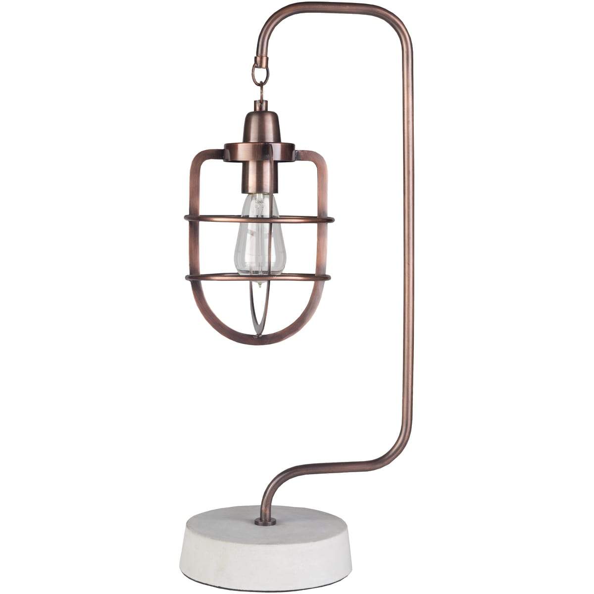 Surya Omar OMA-001 Modern Table Lamp -Copper - Fifth and Modern