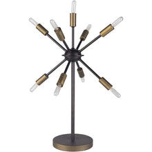 Surya Otto OTO-001 Modern Table Lamp -Bronze Powder Coat - Fifth and Modern