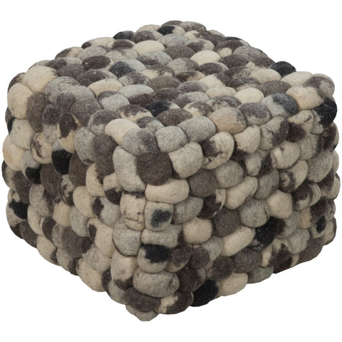 Surya Flagstone POUF-26 Pouf - Fifth and Modern