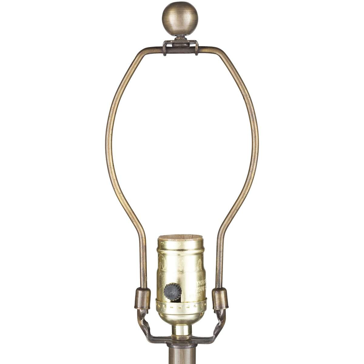 Surya Quinn QNN-001 Traditional Table Lamp -Dark Bronze - Fifth and Modern