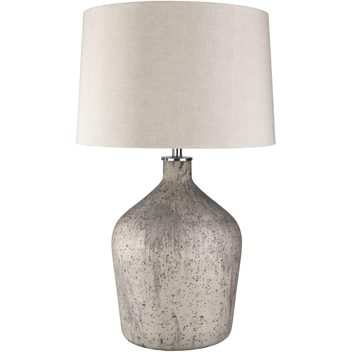 Surya Reilly REI-001 Transitional Table Lamp -Taupe - Fifth and Modern