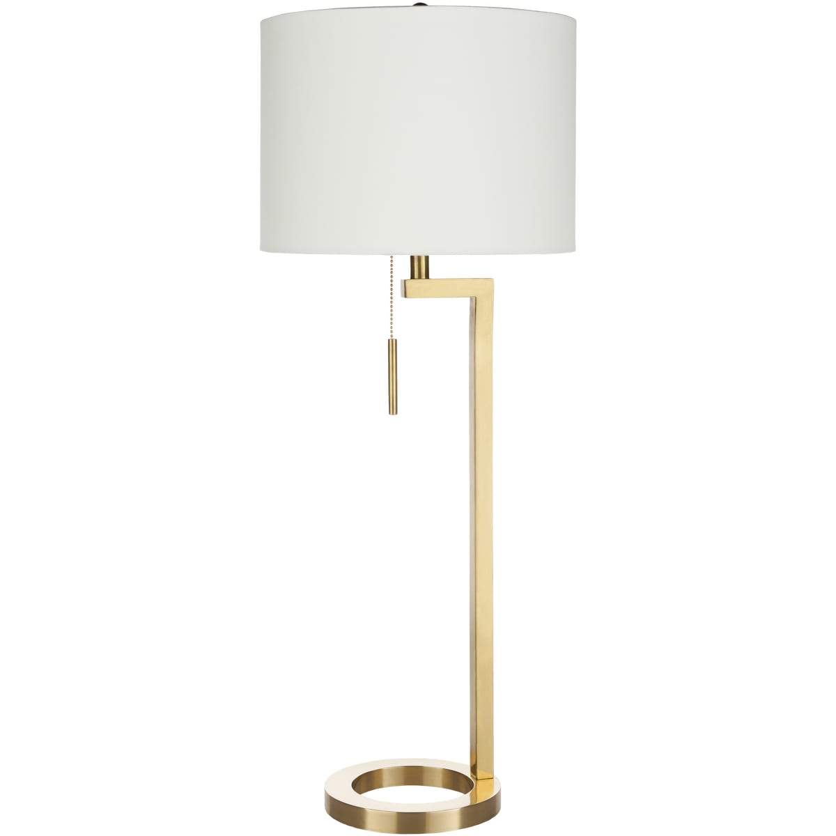 Surya Reese RES-001 Modern Table Lamp -Brass - Fifth and Modern