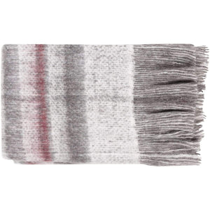 Surya Stowe SOW-1003  Modern Hand Woven Acrylic, Nylon, Polyester Throw Blanket - Fifth and Modern