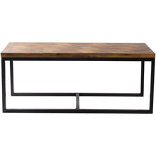 Surya Stratford SRA-001 Transitional Center / Coffee Table -Handcrafted, Wood Top - Fifth and Modern