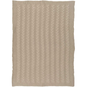 Surya Thea TEH-1001  Transitional Knitted Cotton Throw Blanket - Fifth and Modern