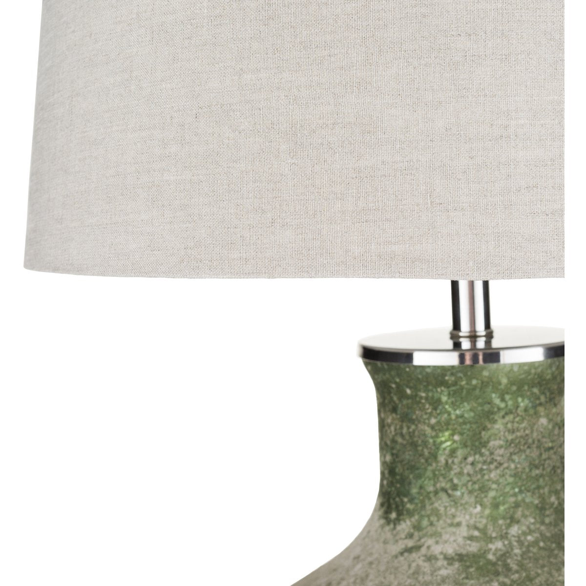 Surya Matteo TEO-001 Updated Traditional Table Lamp -Dark Green - Fifth and Modern