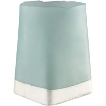 Surya Talma TLM-001 Glass Hurricane Decorative Accent -Aqua - Fifth and Modern