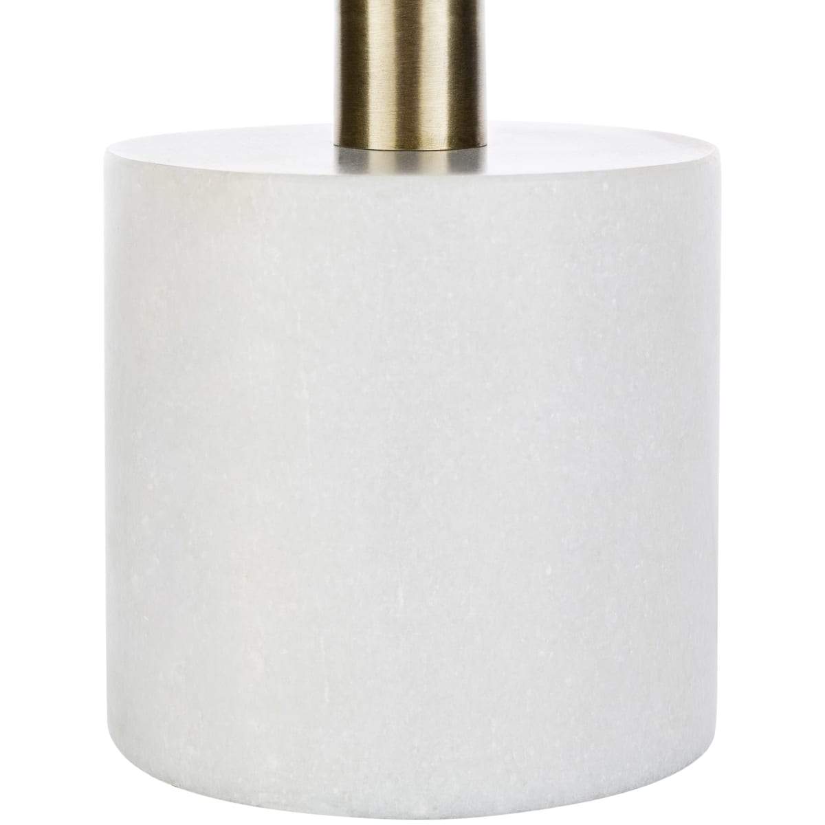 Surya Una UNA-001 Modern Table Lamp -Antiqued Brass & Milk Glass - Fifth and Modern