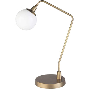 Surya Unnati UNN-002 Modern Table Lamp -Antiqued Brass - Fifth and Modern