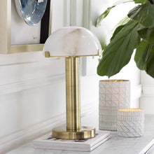 Surya Ursula URS-001 Modern Table Lamp -Antiqued Brass - Fifth and Modern