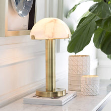 Surya Ursula URS-001 Modern Table Lamp -Antiqued Brass - Fifth and Modern