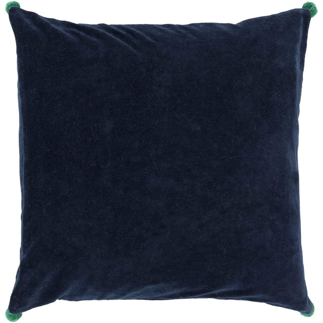 Surya Velvet Poms VP-004 Pillow Cover - Fifth and Modern