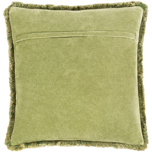 Surya Washed Cotton Velvet WCV-004 Pillow Cover - Fifth and Modern