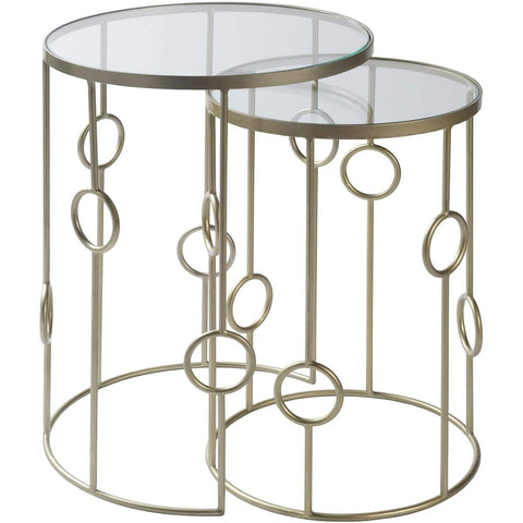 Surya Zora ZRA-001 Accent Table Set - Fifth and Modern